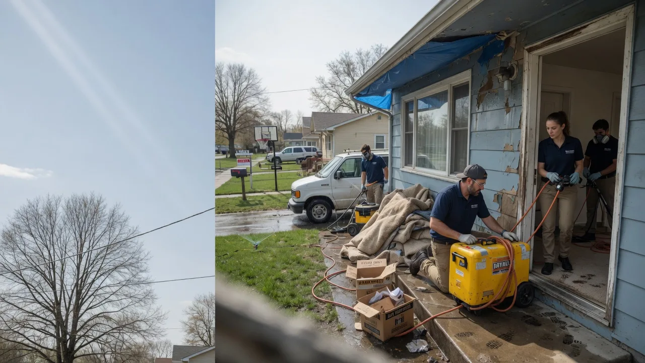 Basement Flood Cleanup in Elgin, NE near me